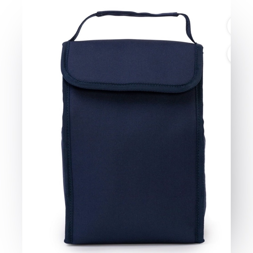 Navy Lunch Bag Tote
